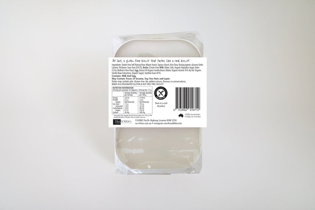 Mini Date Gluten Free Biscuits