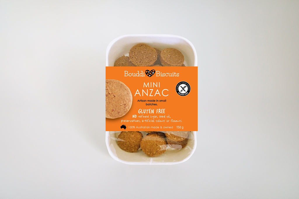 Mini Anzac Gluten Free Biscuits